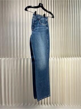 Pilcro Mid-Rise Straight Leg Jeans
